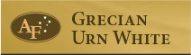 Grecian Urn White Half Couch